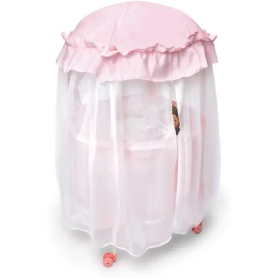 Badger Basket Royal Pavilion Round Doll Crib image {4}