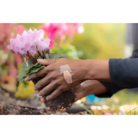 Nexcare Waterproof Bandages Knee and Elbow, Clear, 2 3/8 in x 3 1/2 in, 8 ct. image {10}