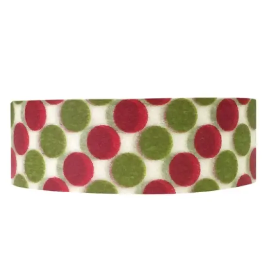 Wrapables Dotted Washi Masking Tape, Glo-Dots image {6}