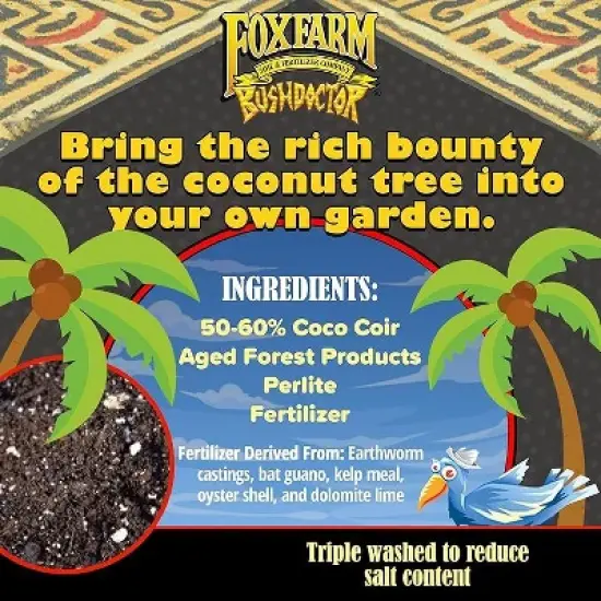 Foxfarm Coco Loco Potting Mix, 2 Cu Ft image {3}