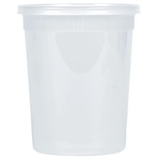 Posh Setting 8 oz + 16 oz + 3 2oz  Deli Containers With Lids Combo -  8 + 20 + 20 Count image {1}