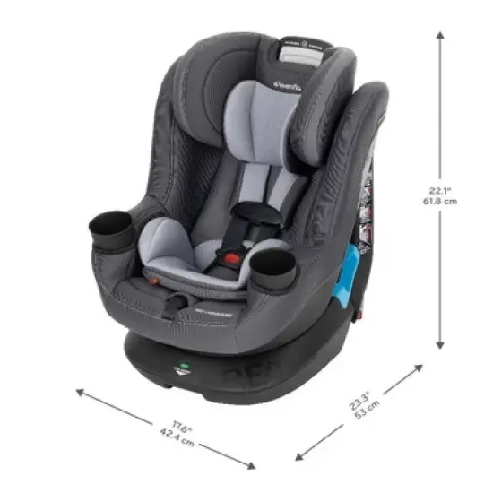 Evenflo REO by Revolve360 Rotating Convertible Car Seat with Quick Clean Cover - Danvers image {28}