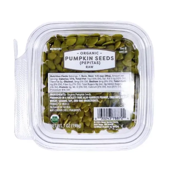 Organic Raw Pumpkin Seeds (Pepitas) - 7oz image {5}