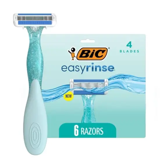 BiC Women's Easy Rinse Razors - 6ct image {2}
