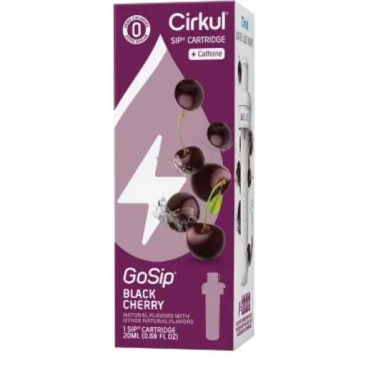 Cirkul GoSip Black Cherry Flavor Cartridge image {9}