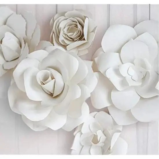 Hamilco White Cardstock Paper 8.5 x 11" 65 lb Cover Card Stock 50 Pack image {5}