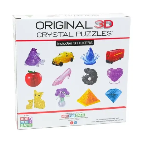 AreYouGame.com Disney 3D Crystal Puzzle: Christmas Tree - 69pc image {2}