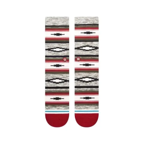 STANCE x WADE Men's Striped Blanket Crew Socks 2pk - Red/Blue L image {4}