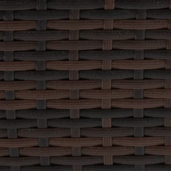 6pc Wicker Outdoor Conversation Set - Orange - EDYO LIVING image {16}