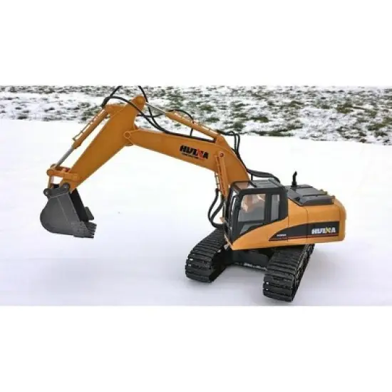 Big Daddy Super Powerful Full Functional DIE-CAST 15 Channel Professional Remote Control Excavator Tractor image {5}