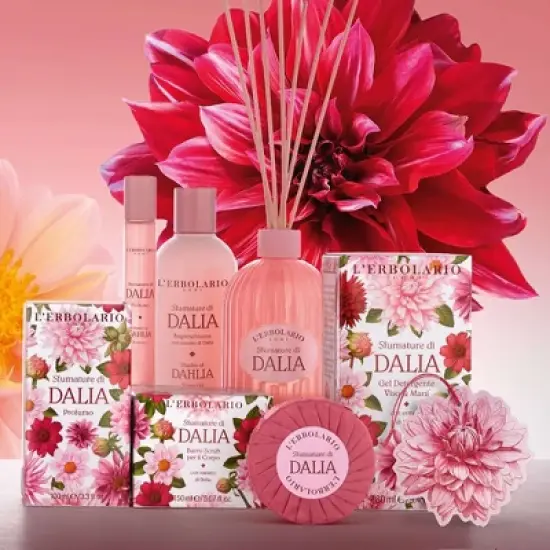 L'Erbolario Shades of Dahlia Shower Gel - Body Wash - 8.4 oz image {2}