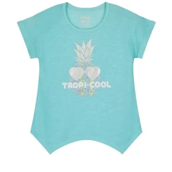 Sleep On It Girls Tropi-Cool 2-Piece Capri Legging Pajama Sleep Set image {1}