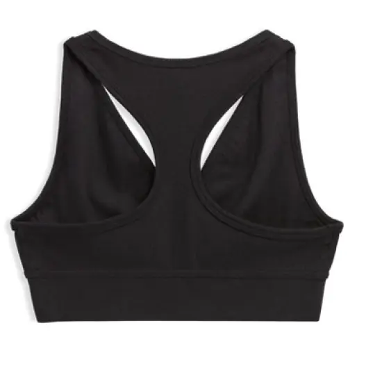 TomboyX Plunge Bra, Organic Cotton Rib V-Neck, Wireless No-Padding Low Impact image {4}