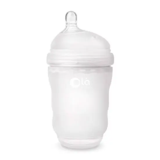 Olababy Silicone Gentle Baby Bottle - 8oz image {6}