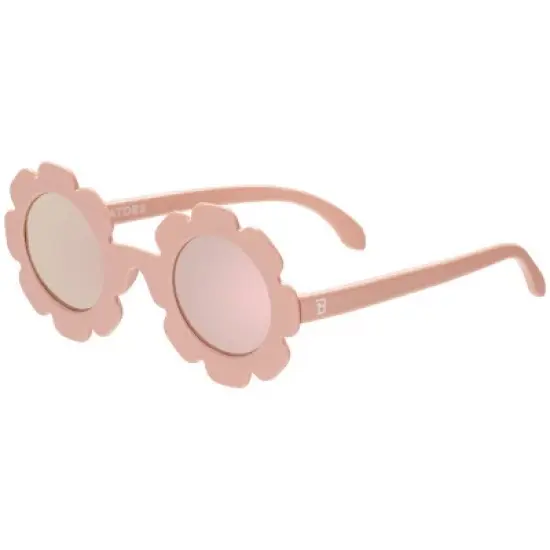 Babiators Polarized Flower - Peachy Keen Rose Gold Mirrored Lens - 6+ Years image {2}