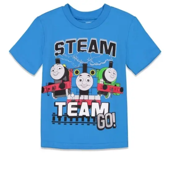 Thomas & Friends Thomas the Train Baby T-Shirt and Mesh Shorts Outfit Set Infant image {1}