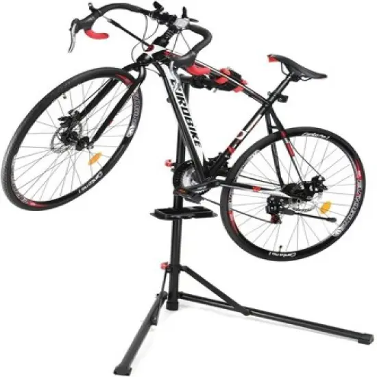 Bike Repair Stand - Foldable Home Bike Stand for Maintenance of Road Bike & Mountain Bike - Height Adjustable Portable Bike Work Stand - Homeitusa image {6}