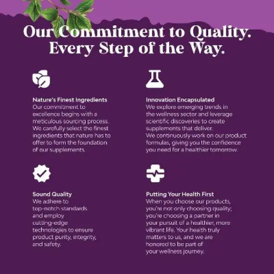 Perimenopause Support Capsules, Women's Pre Menopause Support, Women's Wellness Supplement, Nature's Craft, 60ct image {4}