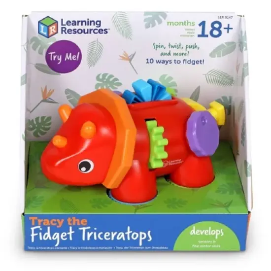 Learning Resources Tracy the Fidget Triceratops image {6}