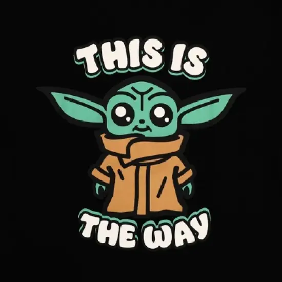 The Mandalorian Grogu This Is The Way Men's Sleep Set image {2}