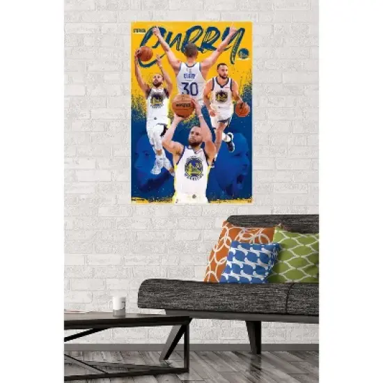 Trends International NBA Golden State Warriors - Stephen Curry 22 Unframed Wall Poster Prints image {1}