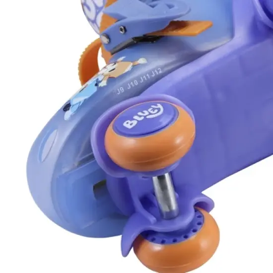 Bluey Kids Trainer Skates - Light Up Wheels, ABEC 5 Bearings, Durable PVC Material image {2}