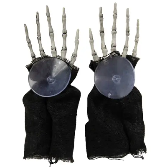 Northlight 10" Spooky Skeleton 3-D Halloween Window Decoration image {5}