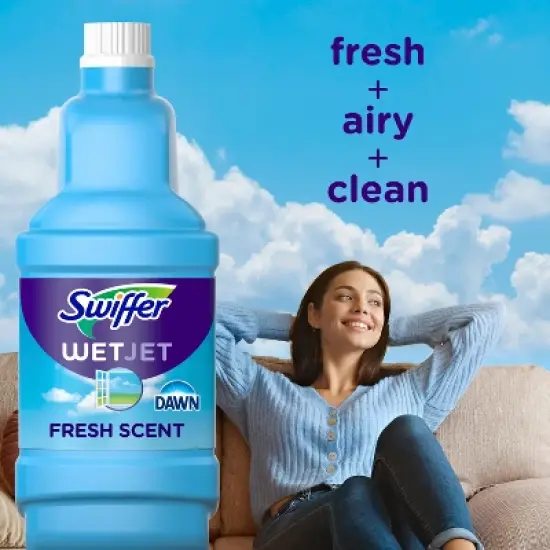 Swiffer Wet Jet Multi-Purpose Cleaner - Fresh - 84.4 fl oz/2ct image {5}