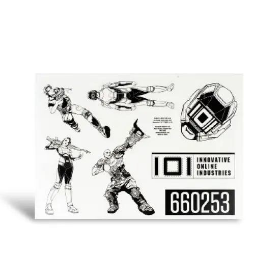 Paladone Products Ltd. Ready Player One Vinyl Gadget Decal Sticker Pack image {2}