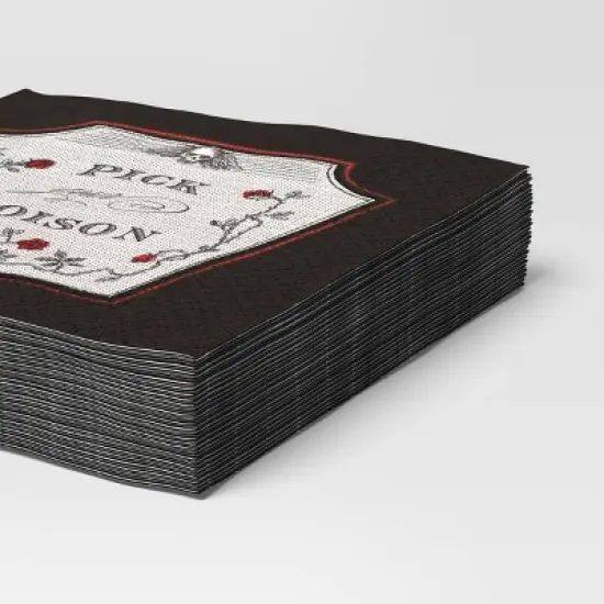 20pk Pick Your Poison Beverage Napkins - Threshold&trade; image {2}