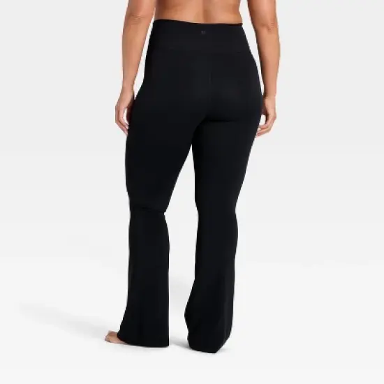 Women's Everyday Soft Crossover Flare Leggings - All In Motion&trade; image {4}