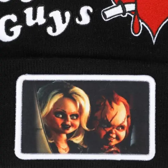 Chucky Good Guys Embroidered Acrylic Black Beanie image {1}