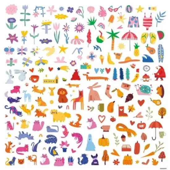 Trends International 2026 Family Bilingual French 12"x12" Family Calendar image {7}