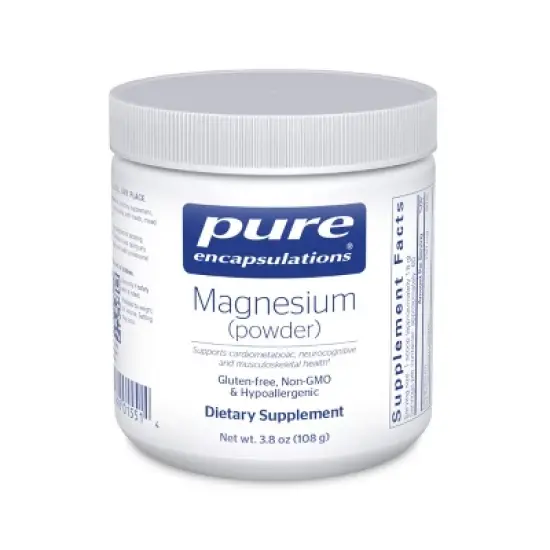 Pure Encapsulations Magnesium (Powder) - Supports Cardiovascular Function, Muscle Function, and Calming - 3.7 Ounces image {8}