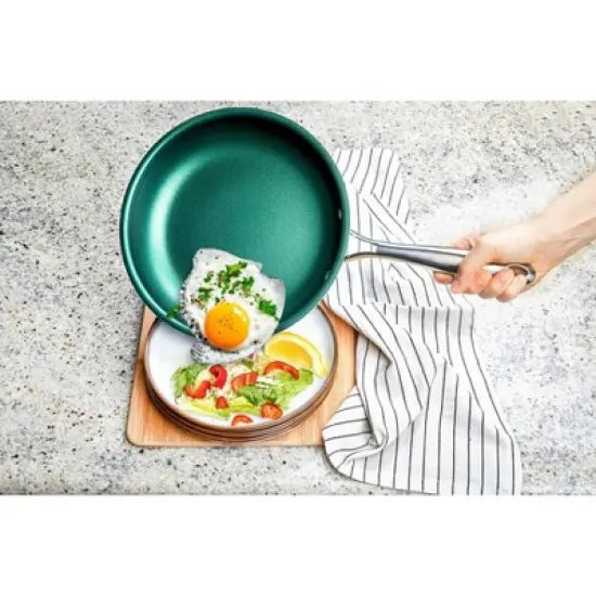 Granitestone Emerald 10" Nonstick Fry Pan with Stay Cool Handle image {1}