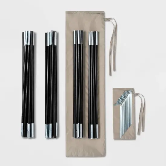 8 Person Modified Dome Tent Blue - Embark&trade; image {4}