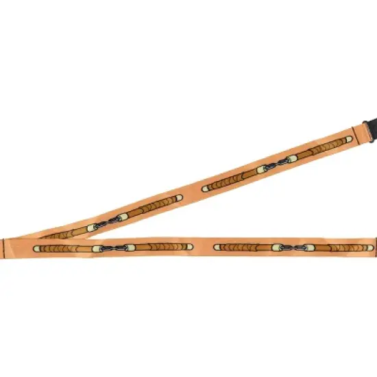 Teenage Mutant Ninja Turtles Character Design ID Badge Holder Lanyard, Michelangelo image {3}