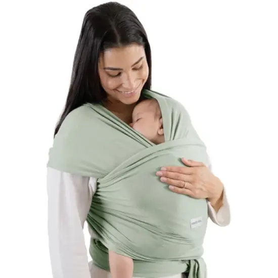 Comfy Cubs Baby Wrap Carrier - Soft & Secure Fit Cotton Blend for Newborn to Toddler - Adjustable, One Size Fits All Toddler Sling image {9}