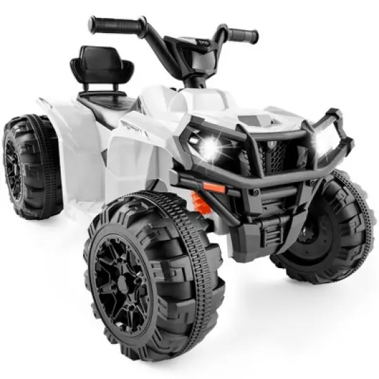 Best Choice Products 12V Kids Ride-On ATV Quad w/ Bluetooth, 2.4mph Max, Treaded Tires, LED Lights, Radio image {16}