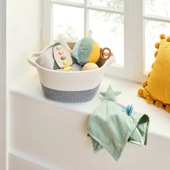 Plush Security Blanket - Green Star - Cloud Island&trade; image {1}