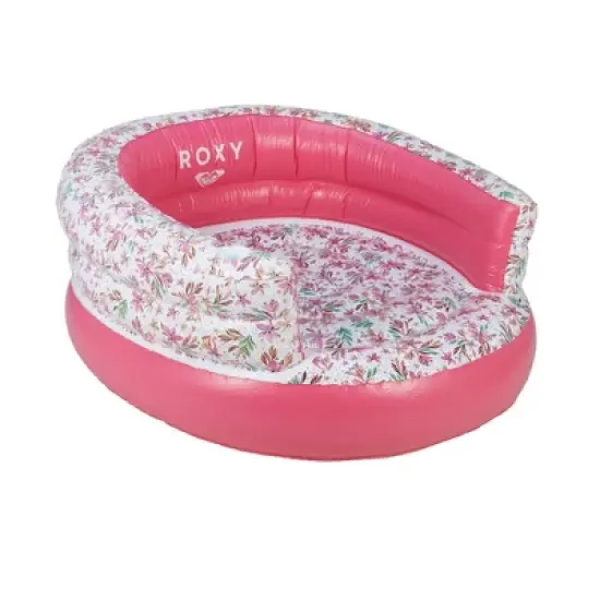 ROXY Round Floral Chair Float - White image {3}