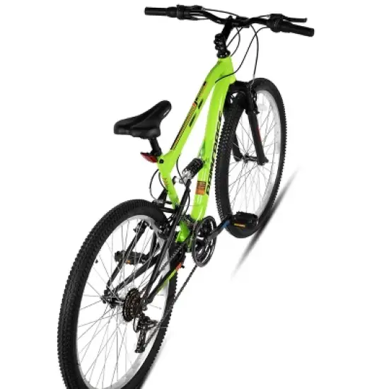 BAMCBASE 26 Inch Men's Mountain Bike, Dual Suspension, 21-Speed, Adult MTB image {6}