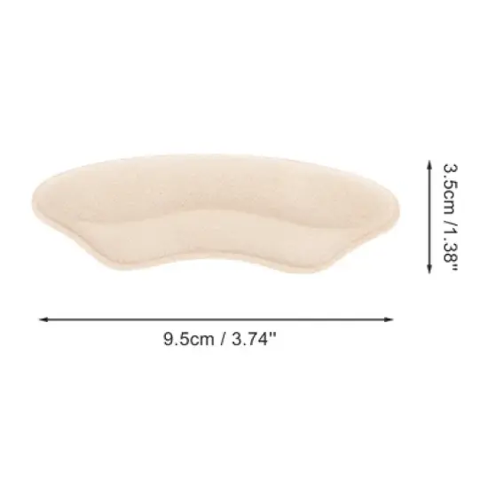 Unique Bargains Comfortable Heel Pads 2 Pair image {3}