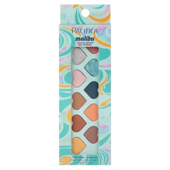 Pacifica Malibu Eye Shadows Palette - 0.2oz image {9}