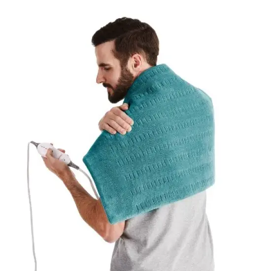 Sunbeam Premium Machine Washable Integrated Heating Pad with Compact Storage - XXL image {3}