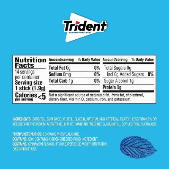 Trident Original Chewing Gums - 2.816oz/3pk image {9}