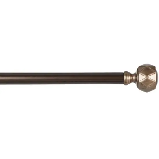 Exclusive Home Regal 1" Window Curtain Rod and Finial Set image {2}