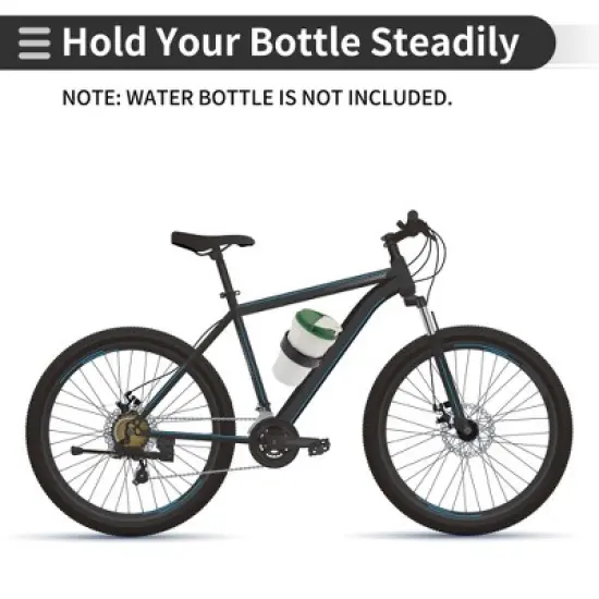 Unique Bargains Aluminum Alloy Bike Bottle Cup Holder image {4}