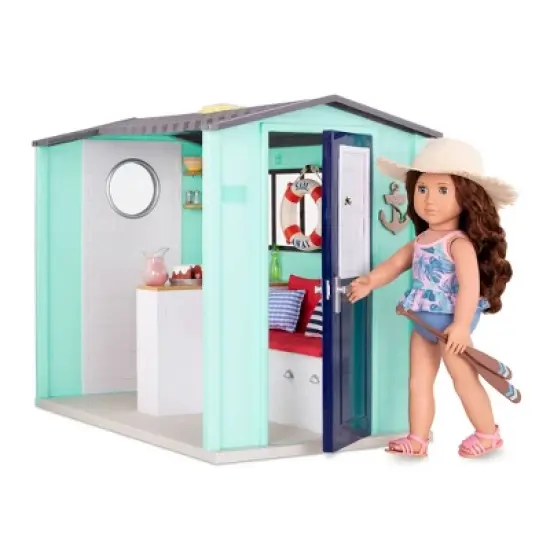 Our Generation Seaside Beach House Playset for 18" Dolls image {2}