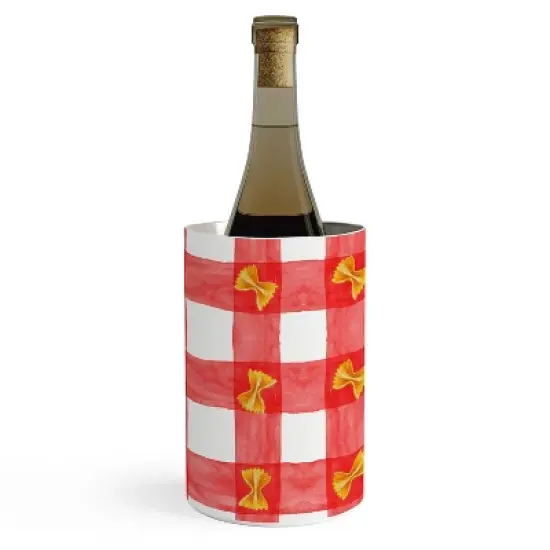 adrianne Gingham Pasta Wine Chiller image {2}